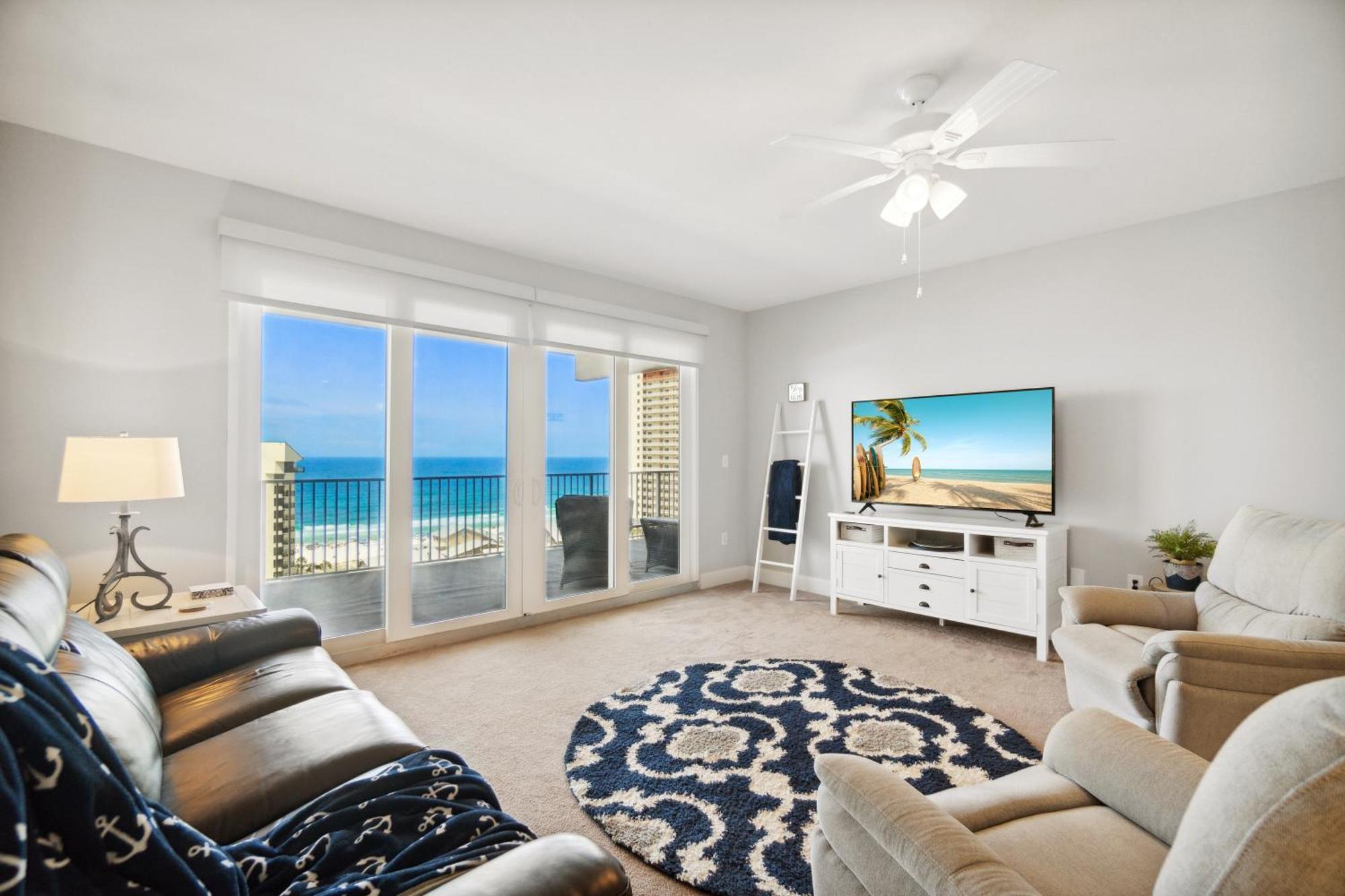 Luxury 3bd 3ba Bunks Condo! Ocean Views! Free Chairs & Umbrella Service! By Dolce Getaways Pcb Apartment