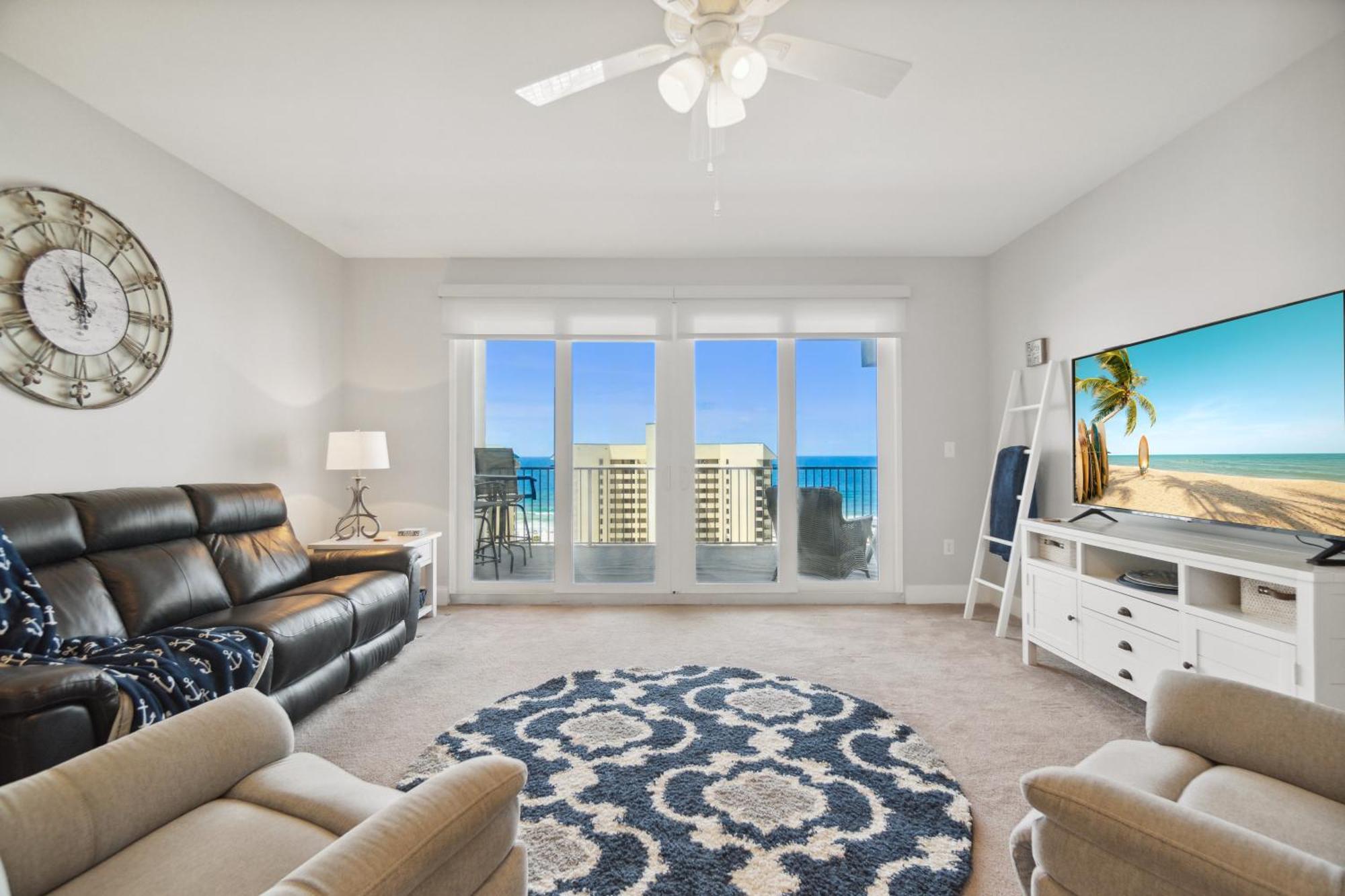 Luxury 3bd 3ba Bunks Condo! Ocean Views! Free Chairs & Umbrella Service! By Dolce Getaways Pcb * Panama City Beach